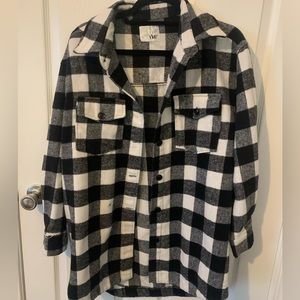 YMI Long Sleeve Plaid Flannel